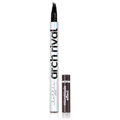 Lottie London Arch Rival Microblade Brow (various Shades) - Ebony