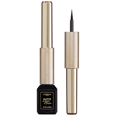 L'oréal Paris 巴黎欧莱雅哑光质感液体眼线笔 3ml | 多色可选 - 01 Black In 01 Black