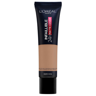 L'oréal Paris Infallible 32hr Matte Cover Foundation 30ml (various Shades) - 320 Toffee
