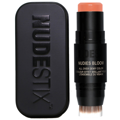 Nudestix Nudies Bloom All Over Face Dewy Blush Colour 7g (various Shades) - Sweet Peach Peony In Sweet Peach Peony 