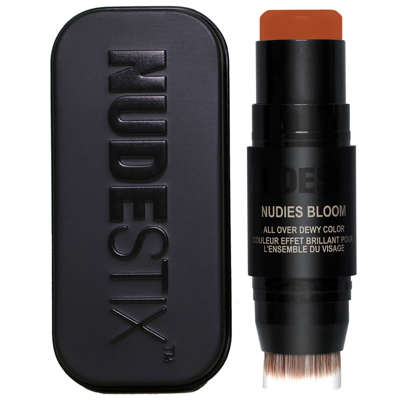 NUDESTIX NUDIES BLOOM ALL OVER FACE DEWY BLUSH COLOUR 7G (VARIOUS SHADES) - RUSTY ROUGE