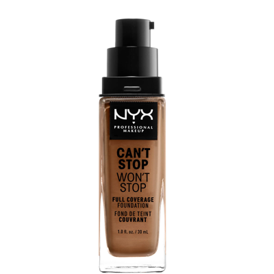 Nyx Professional Makeup Can't Stop Won't Stop 24 Hour Foundation (various Shades) - Mahogany