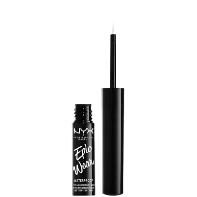 Nyx Professional Makeup Epic Wear Semi Permanent Liquid Liner (various Shades) - White