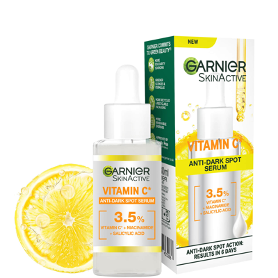 Garnier 卡尼尔 3.5% 维生素 C 烟酰胺水杨酸亮白抗黑斑精华 30ml