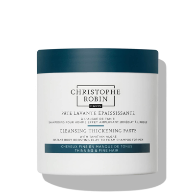 Christophe Robin Cleansing Thickening Paste With Pure Rassoul Clay And Tahitian Algae 250ml