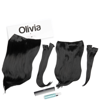 EASILOCKS OLIVIA X EASILOCKS STRAIGHT COLLECTION (VARIOUS OPTIONS) - EBONY