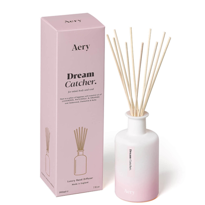 Aery Aromatherapy Diffuser - Dream Catcher In Purple