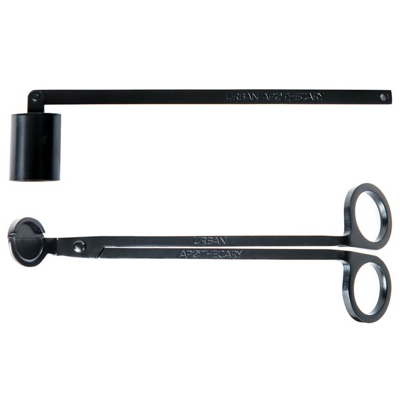 Urban Apothecary Wick Trimmer And Snuffer Set In Black