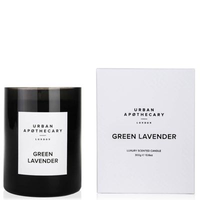 Urban Apothecary Green Lavender Luxury Candle - 300g In Black