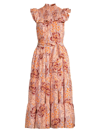 LIKELY WOMEN'S LEVINE FLORAL MIDI-DRESS