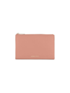 Modern Picnic The Snacker Vegan Leather Pouch In Pink