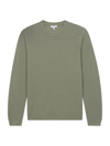 Reiss Brookes Regular-fit Knitted Jumper In Sage