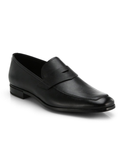 Prada Saffiano Penny Loafer Shoes Size 11 $875 Prada Saffiano Penny Loafer Shoes Size 11 $875 | eBay main image 3