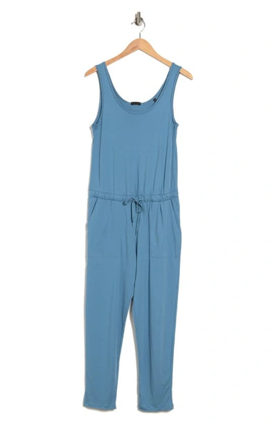 Atm Anthony Thomas Melillo Jersey Jumpsuit In Antique Blue