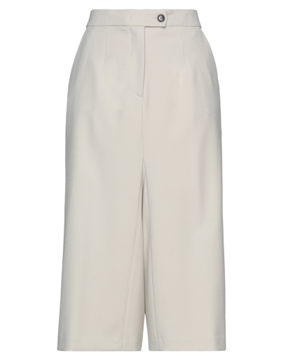 Attic And Barn Cropped Pants In Beige