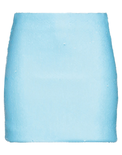 Vicolo Mini Skirts In Blue