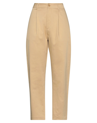 Thinking Mu Pants In Beige