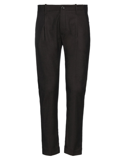 Nine:inthe:morning Nine In The Morning Man Pants Dark Brown Size 34 Cotton, Elastane In Brown