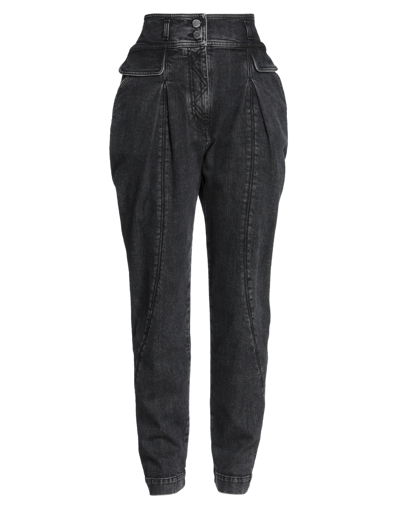 Alberta Ferretti Jeans In Black