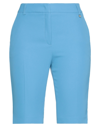 Liu •jo Woman Shorts & Bermuda Shorts Azure Size 4 Polyester, Elastane In Blue