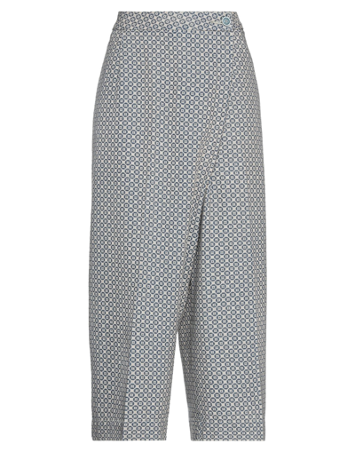Shaft Cropped Pants In Grey