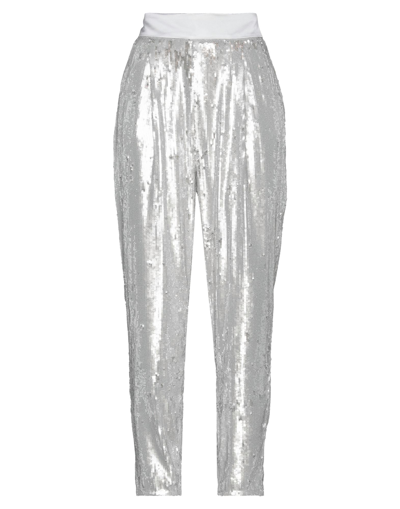 Elisabetta Franchi Pants In Silver