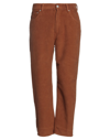 MAURO GRIFONI GRIFONI WOMAN PANTS CAMEL SIZE 29 COTTON