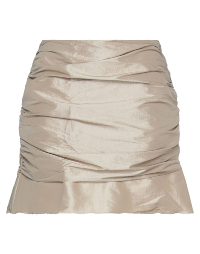 Glamorous Mini Skirts In Beige