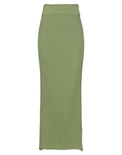 Valentine Witmeur Lab Long Skirts In Light Green