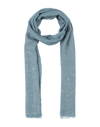 Brunello Cucinelli Scarves In Slate Blue