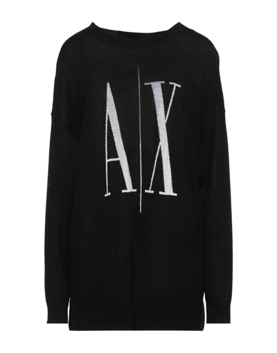 Armani Exchange Sweaters In Black