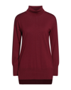 Alpha Studio Turtlenecks In Red