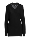 Alpha Studio Sweaters In Black
