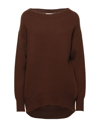 Drumohr Sweaters In Brown