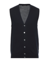 Tagliatore Cardigans In Dark Blue