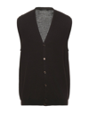 Tagliatore Cardigans In Dark Brown
