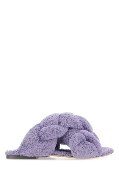 Sebastian Lilac Sponge Untangled Flat Slippers Purple  Donna 38.5