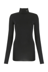 Prada Versatile Stretch Turtleneck Top With Long Sleeves