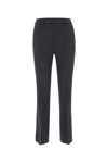 Prada Wool Trousers With Cropped Length And Front Crease