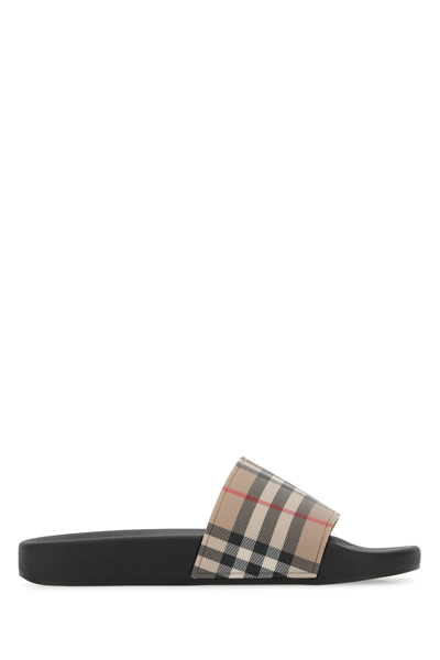 BURBERRY SLIPPERS-45 ND BURBERRY MALE