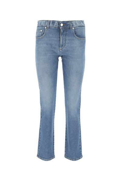 Stella Mccartney Stretch Denim Jeans Nd  Donna 28 In Blue