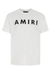 Amiri Logo-print Short-sleeve T-shirt In White