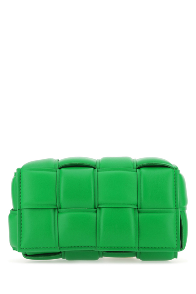 Bottega Veneta Grass Green Nappa Leather Padded Cassette Belt Bag Green  Donna Tu
