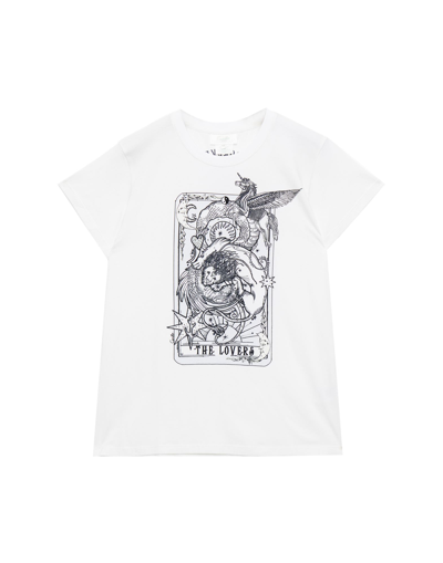 Camilla Crystal-embellished Printed Pima Cotton-blend T-shirt In White