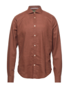 Hermitage Shirts In Brown