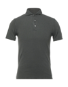 Fedeli Polo Shirts In Steel Grey
