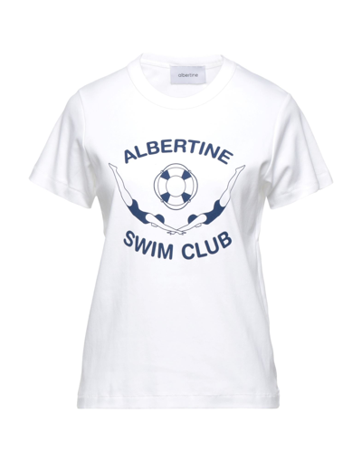Albertine T-shirts In White