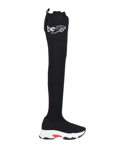Be Blumarine Knee Boots In Black