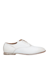 Moma Lace-up Shoes In Off White