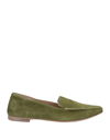 Preventi Loafers In Military Green